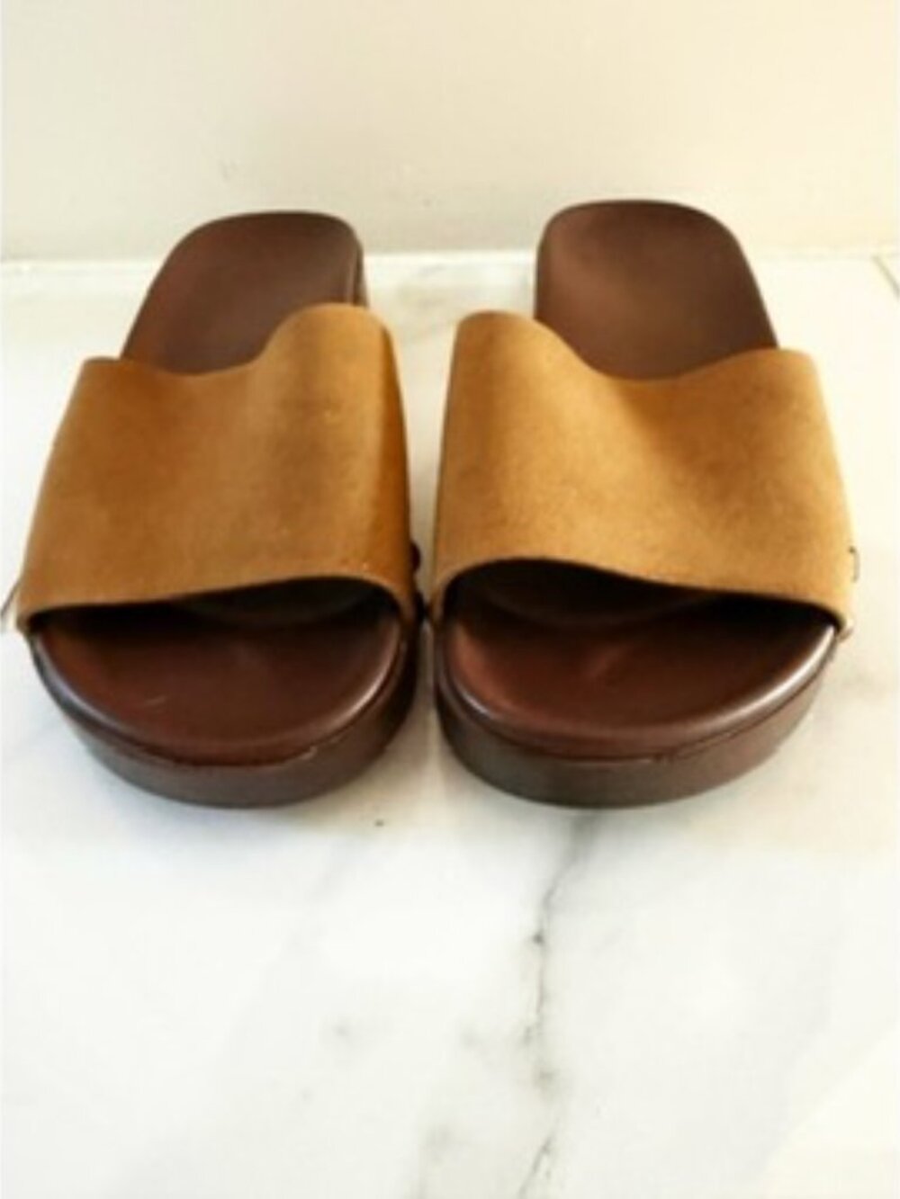 Universal Thread - Women’s Hera Western Sandals with Memory Foam Inso Brown 7 - Picture 3 of 10